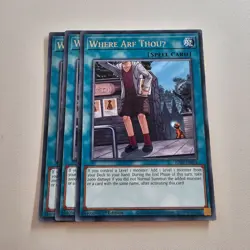 3x Where Arf ThouU - JUSH - Rare - Yugioh Euro - Image 1