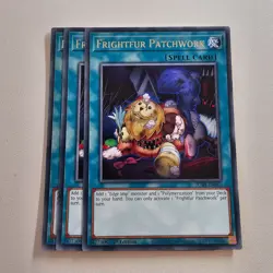 3x Frightfur Patchwork - JUSH - Rare - Yugioh Euro - Image 1