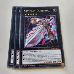 3x Artifact Durendal - JUSH - Rare - Yugioh Euro - Image 1