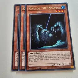 3x King of the Swamp - JUSH - Rare - Yugioh Euro - Image 1