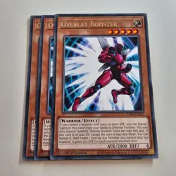 3x Overlay Booster - JUSH - Rare - Yugioh Euro - Image 1