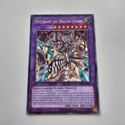 Mysterion The Dragon Crown - JUSH - Rare - Yugioh Euro - Image 1