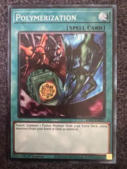 Yugioh Polymerization RA03-EN051 Prismatic Collector's Rare 1st Edition NM - Image 1
