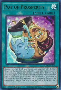 Pot of Prosperity RA01-EN066 Ultra Rare Near Mint 1st Edition Yugioh - Image 1