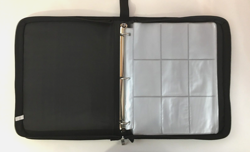Pokemon 540 Card 9 Pocket Binder w/ Zipper (Red & White w/ Symbols) US Seller - Image 3