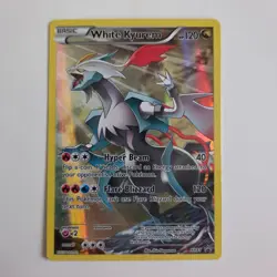 White Kyurem (Full Art Black Star Promo) XY81 XY Holo Pokemon Card - Image 1
