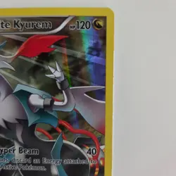 White Kyurem (Full Art Black Star Promo) XY81 XY Holo Pokemon Card - Image 4