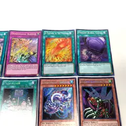 Lot of 10 Yu-Gi-Oh! Secret Rare Cards (Prohibition, Blue Eyes White Dragon, etc) - Image 3