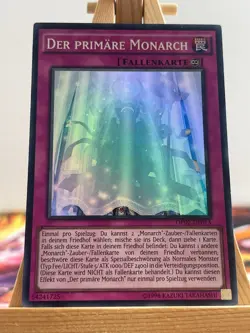 Der Primare Monarch OP02-DE013 Super Rare Deutsch NM YUGIOH - Image 1