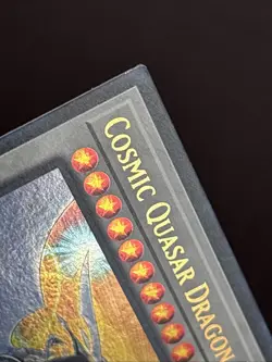 Cosmic Quasar Dragon DUNE-EN037 Duelist Nexus 1st Edition Ultra Rare LP - Image 2