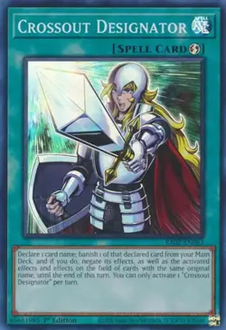 Yugioh! Crossout Designator - RA02-EN063 - Super Rare - 1st Edition Near Mint, E - Image 1