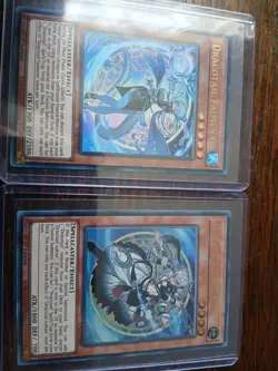 Yugioh Dracotail Lukias Jush En001 And Dracotail Faimena Jush En002 1st Edition - Image 1
