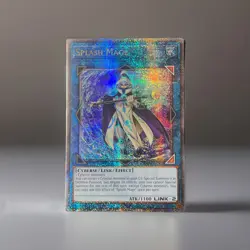 Yu-Gi-Oh! Splash Mage RA04-EN080 Quarter Century Secret Rare - 1st Edition; NM - Image 1