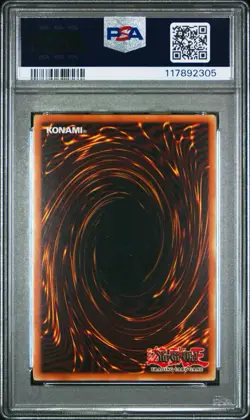 2005 Yu-Gi-Oh! Vorse Raider CT2 Limited Edition Secret Rare PSA 9 - Image 2