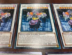5x LOT Loki, Lord of the Aesir STOR-EN039 Ultimate Rare + Secret LP/NM yugioh ++ - Image 3