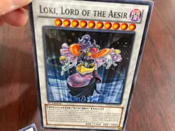 5x LOT Loki, Lord of the Aesir STOR-EN039 Ultimate Rare + Secret LP/NM yugioh ++ - Image 4