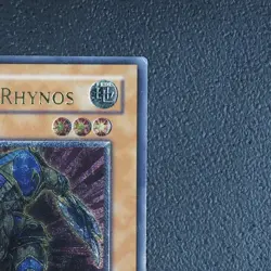 Wutender Rhynos Yu Gi Oh! Karte CDIP-DE031 Ultimate Rare Cyberdark Impact /W87 - Image 4