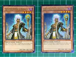 2X Gravekeeper's Heretic LVAL-EN084 Rare Unlimited Edition Yugioh TCG - Image 1