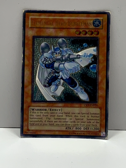 YUGIOH! Elemental Hero Bubbleman (ULTIMATE RARE) CRV-EN014 Unlimited Edition - Image 1