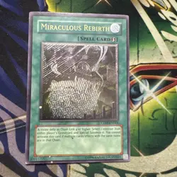 Yugioh! Miraculous Rebirth CDIP-EN044 Ultimate Rare Unlimited LP/MP - Image 1