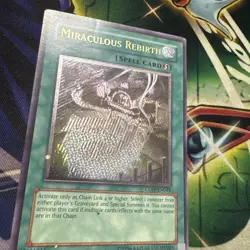 Yugioh! Miraculous Rebirth CDIP-EN044 Ultimate Rare Unlimited LP/MP - Image 2