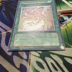 Yugioh! Miraculous Rebirth CDIP-EN044 Ultimate Rare Unlimited LP/MP - Image 3