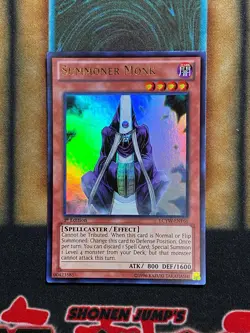 Yugioh Summoner Monk LCYW-EN166 Ultra Rare 1st Ed NM - Image 1