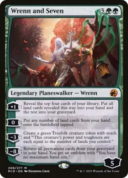 Wrenn and Seven ~ Midnight Hunt [ NearMint ] [ Magic MTG ] - Image 1
