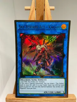 Sky Striker Ace Kagari - Premium Gold Rare 1st Edition MAGO-EN038 - NM - YuGiOh - Image 1