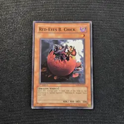 Yu-Gi-Oh! TCG 1st Edition Red-Eyes B.Chick Common Card SOD-EN017 - Image 1