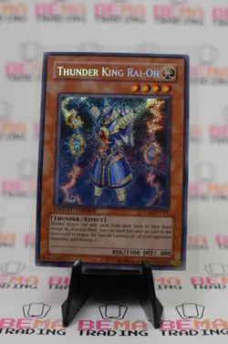 Thunder King Rai-Oh YG02-EN001 Yu-Gi-Oh! GX Manga Promotional Cards Limited... - Image 1