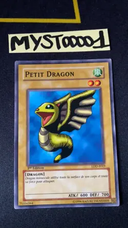 Carte Yu-gi-oh! Petit Dragon LDD-F019 1ere Edition Excellent Etat Francais - Image 1