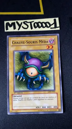 Carte Yu-gi-oh! Chauve-souris Meda LDD-F065 1ere Edition Excellent Francais - Image 1