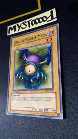 Carte Yu-gi-oh! Chauve-souris Meda LDD-F065 1ere Edition Excellent Francais - Image 3