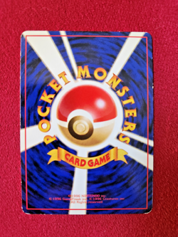 Glossy Japanese Rhydon No. 112 Vending Series Green Pokemon Card; lightly played - Image 2