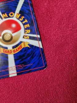 Glossy Japanese Rhydon No. 112 Vending Series Green Pokemon Card; lightly played - Image 4