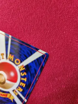 Glossy Japanese Rhydon No. 112 Vending Series Green Pokemon Card; lightly played - Image 5