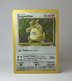 Kangaskhan 05/64 Jungle Holo Unlimited Rare 1999 WOTC Pokemon TCG Card MP - Image 1