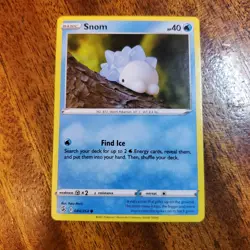 Snom Pokemon Card Fusion Strike Pokemon TCG 084/264 NM-MT+ Unplayed - Image 1