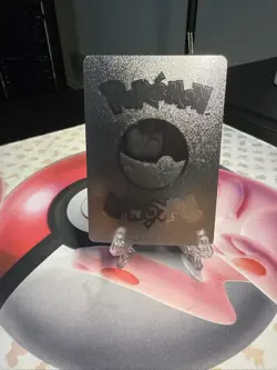 Ash Ketchum Vmax Silver Foil Fan Art Display Card Hp5000000 Go Greninjall 💥💥￼ - Image 2