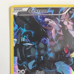 Zekrom XY76 (Full Art Black Star Promo) Pokemon The Series XY Holo Pokemon Card - Image 3