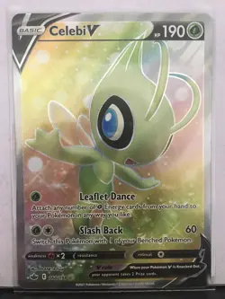 Celebi V 160/198 Full Art Near Mint Condition Card Pokemon TCG! Read Desc! - Image 1