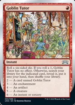 Goblin Tutor NM, English MTG Unsanctioned - Image 1