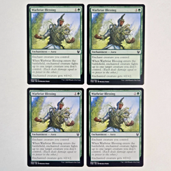 MTG Warbriar Blessing (Theros Beyond Death) 204/254 (NEAR MINT) (4X) - Image 1