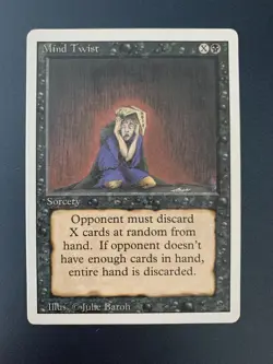 MTG | 1x Mind Twist | Revised Edition | Magic The Gathering | *Kult - Image 1