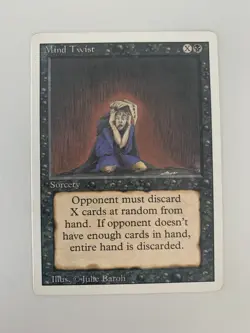 MTG | 1x Mind Twist | Revised Edition | Magic The Gathering | *Kult - Image 3