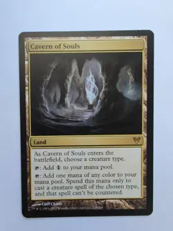 MTG Cavern Of Souls (AVR) Avacyn Restored Regular Rare 226/244 - Image 1