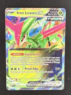 Iron Leaves ex - 128 - Pokemon TCG Black Star Promo (2024) - Holo - Image 1