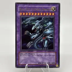 ULTRA RARE Blue-Eyes Ultimate Dragon JMP-EN005 Yugioh Jump Limited Light Play MP - Image 1