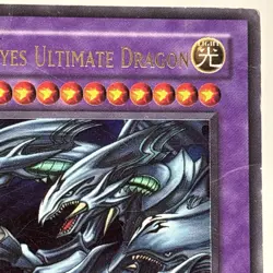 ULTRA RARE Blue-Eyes Ultimate Dragon JMP-EN005 Yugioh Jump Limited Light Play MP - Image 3